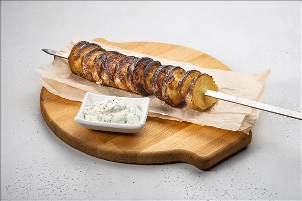 Картофель на углях