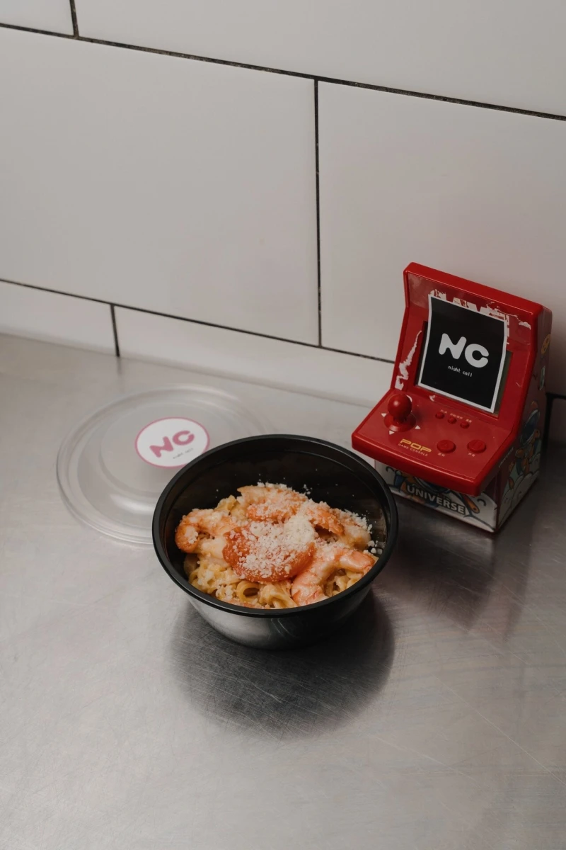 Тальятеле с креветкой 