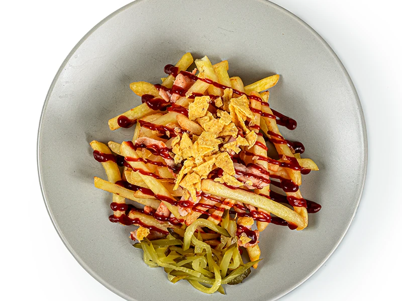 Фри с курицей 