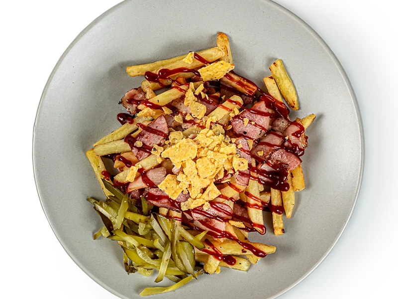 Фри с беконом