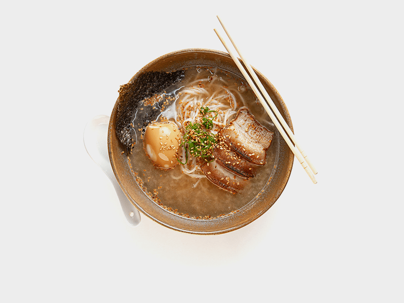 Рамен со свининой