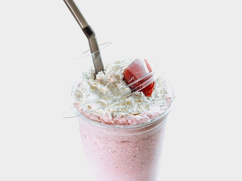 26 Молочный коктейль Клубника 350 мл