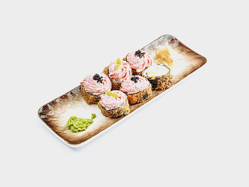 Темпура лава с креветкой