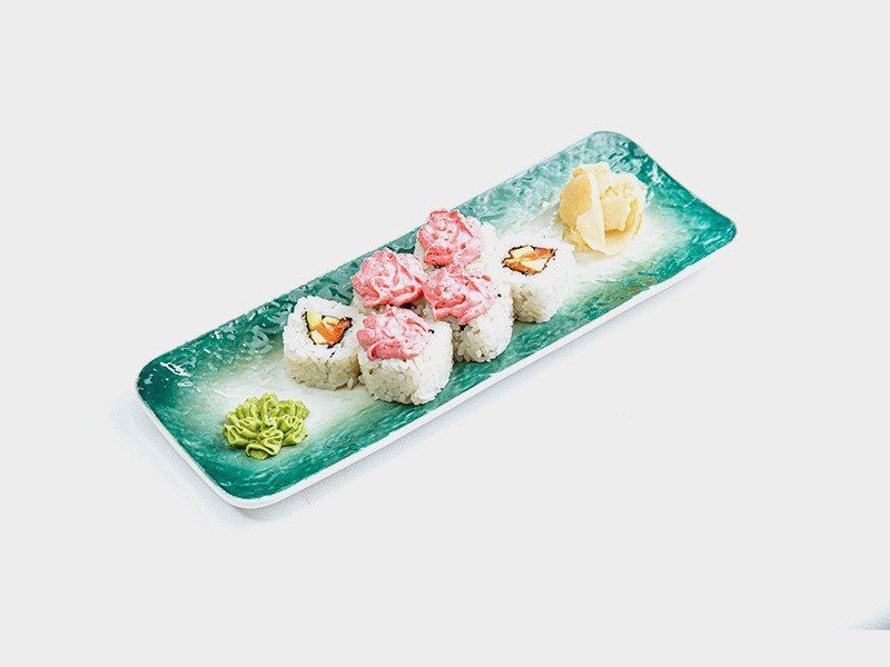 Лава с лососем 