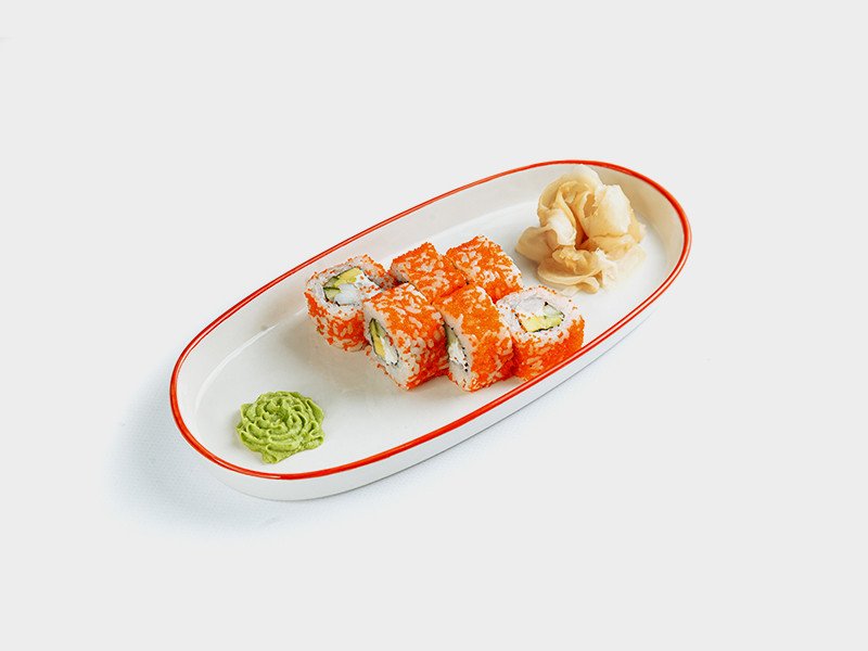 Калифорния с креветками 