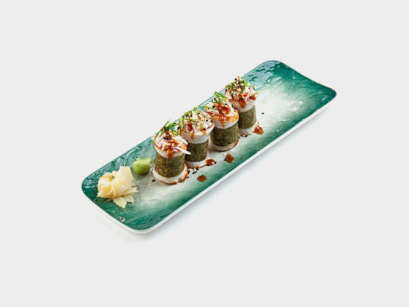 Вулкан с угрем 