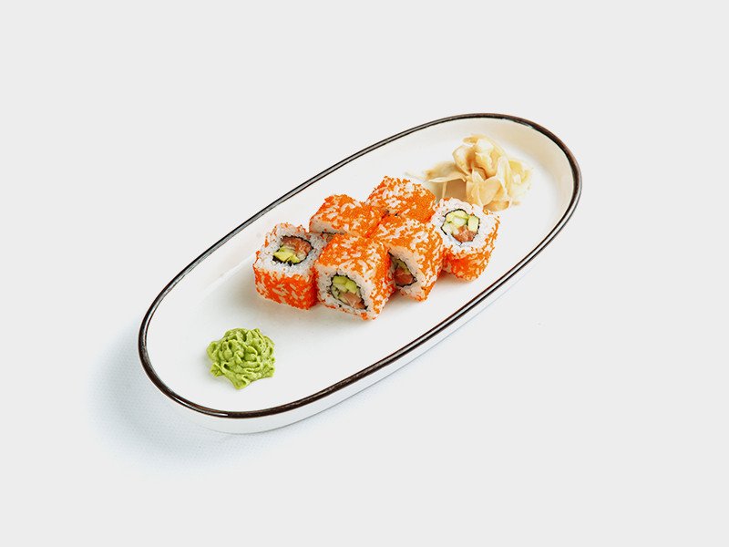 Калифорния с лососем