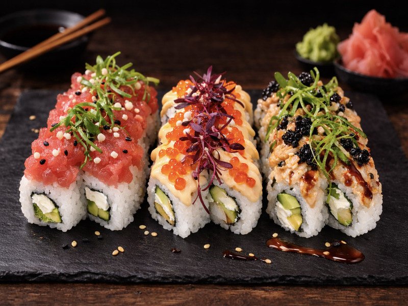 春の輝きАвторский сет роллов