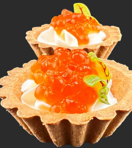 Тарталетки с икрой