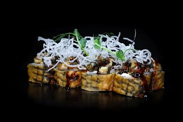 Темпура ролл с угрем (8 шт.)