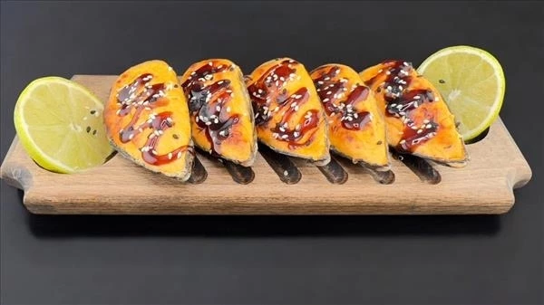 Запеченные мидии " Масага"