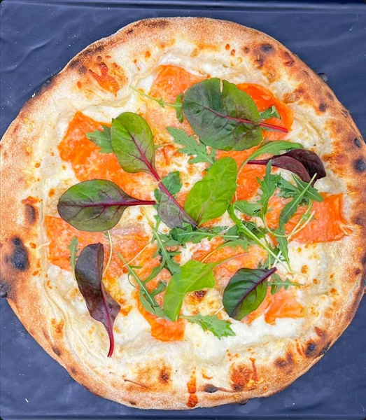 Пицца Сливочная Семга 28 см