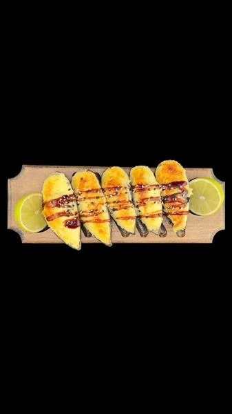 Запеченные мидии "Сырные"