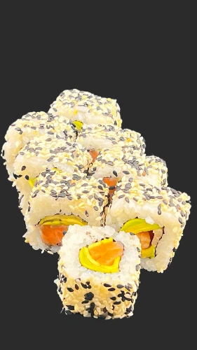 Лосось с авокадо