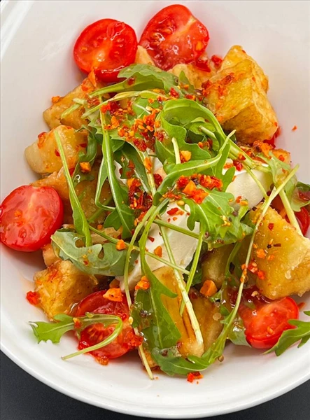 Салат с баклажаном