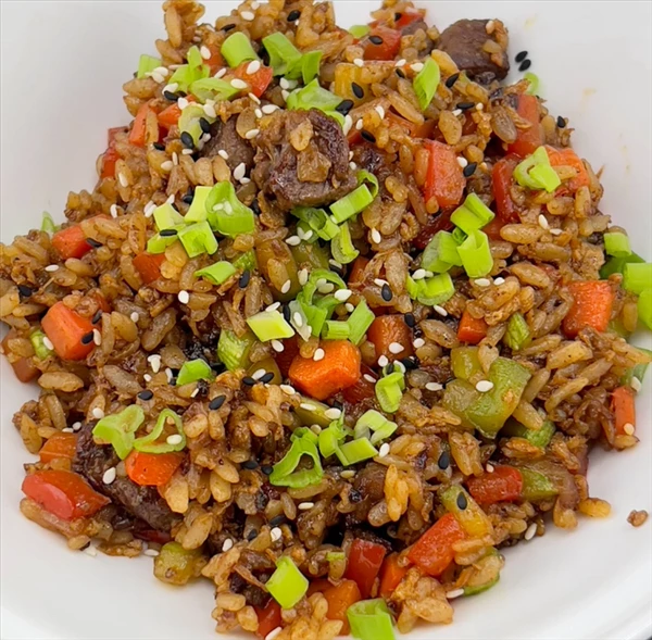 Тяхан с говядиной