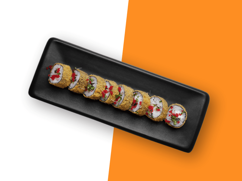 Биг ролл с лососем