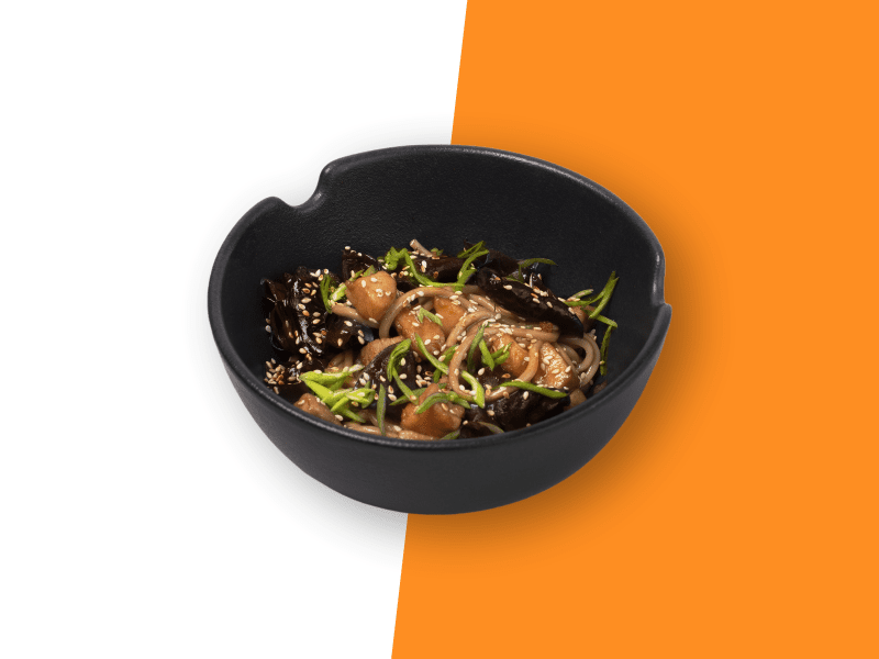 Удон с курицей