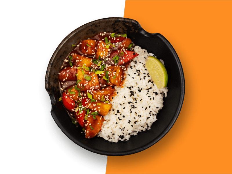 Курица в кисло-сладком соусе