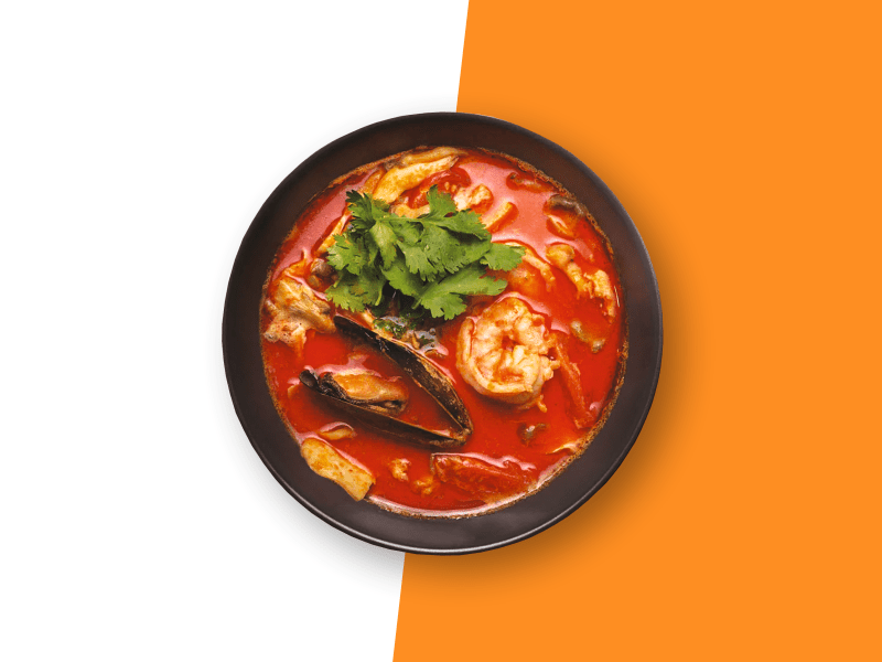 BIG Том ям с морепродуктами