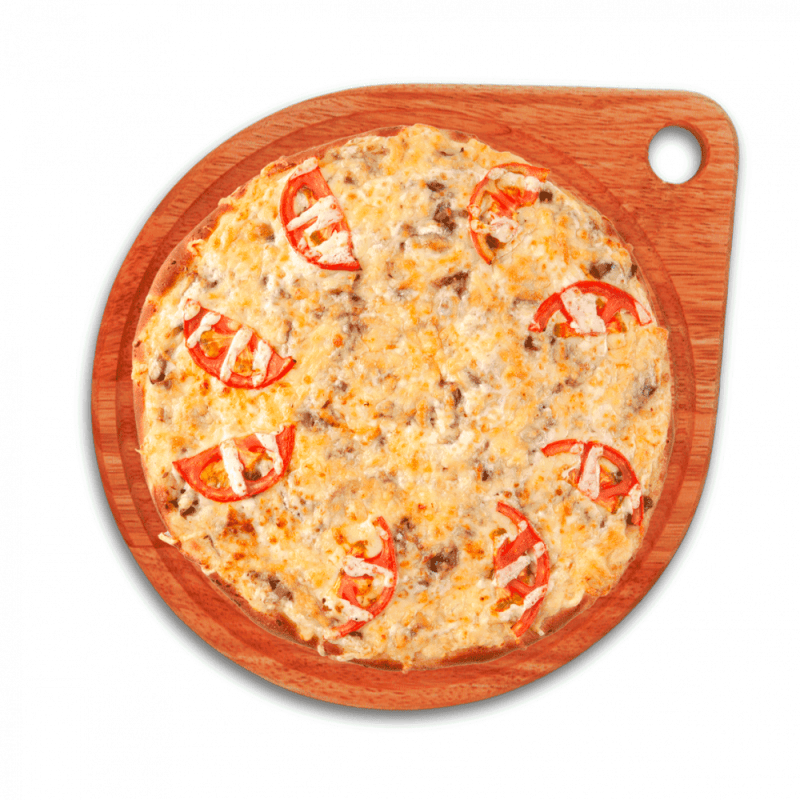 Пицца с картофелем и грибами*К
