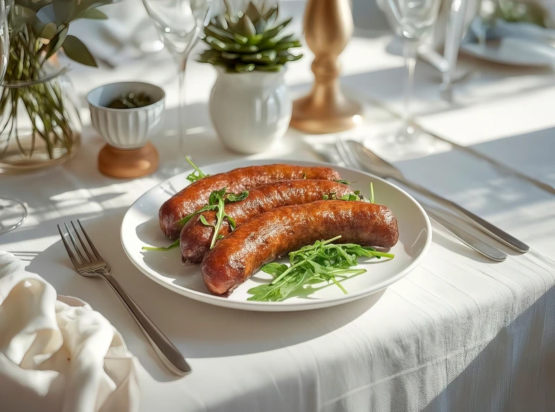 Купаты шашлычные с соусом