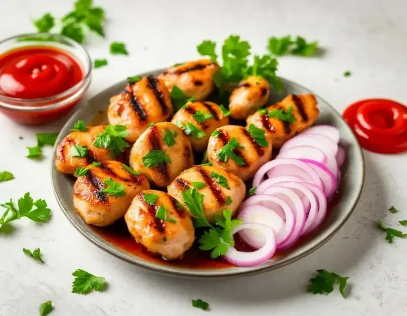 Шашлык из куриной грудки