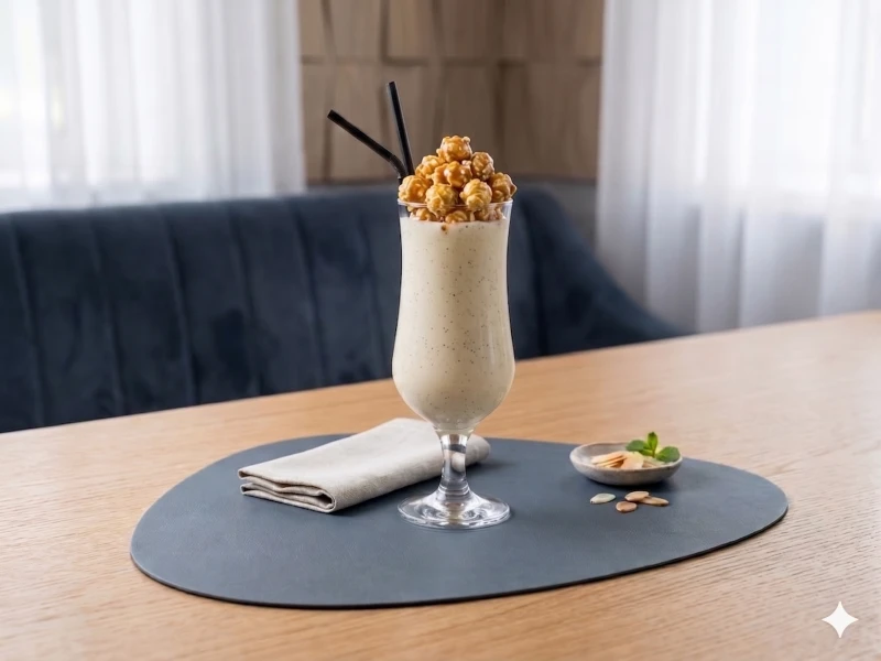 Молочный коктейль поп-корн