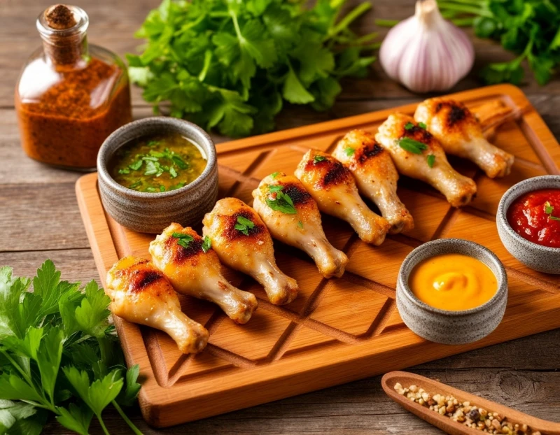 Шашлык из куриной голени