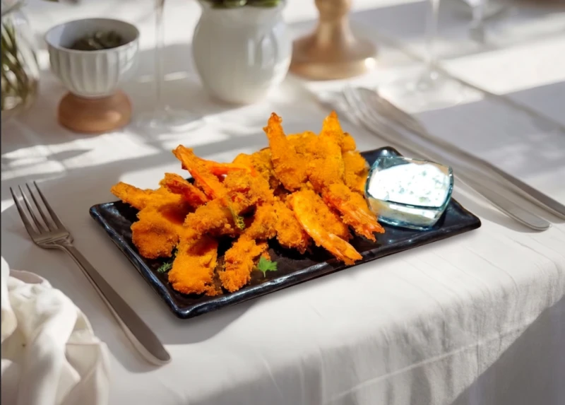 Креветки темпура