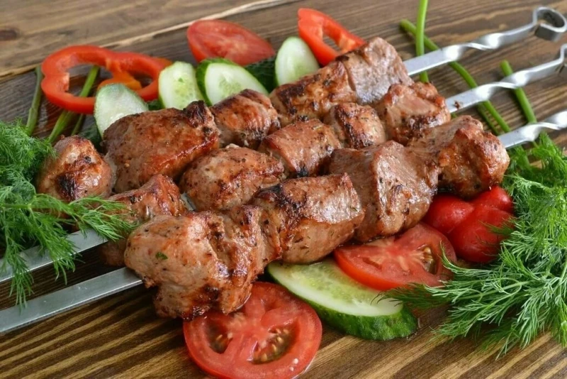 Блюда с мангала