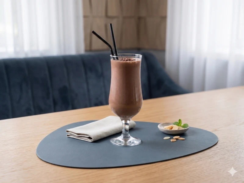 Молочный коктейль шоколад