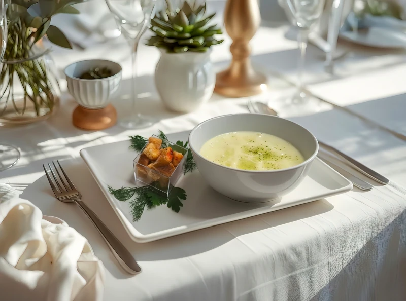 Луковый суп "Вишисуаз"