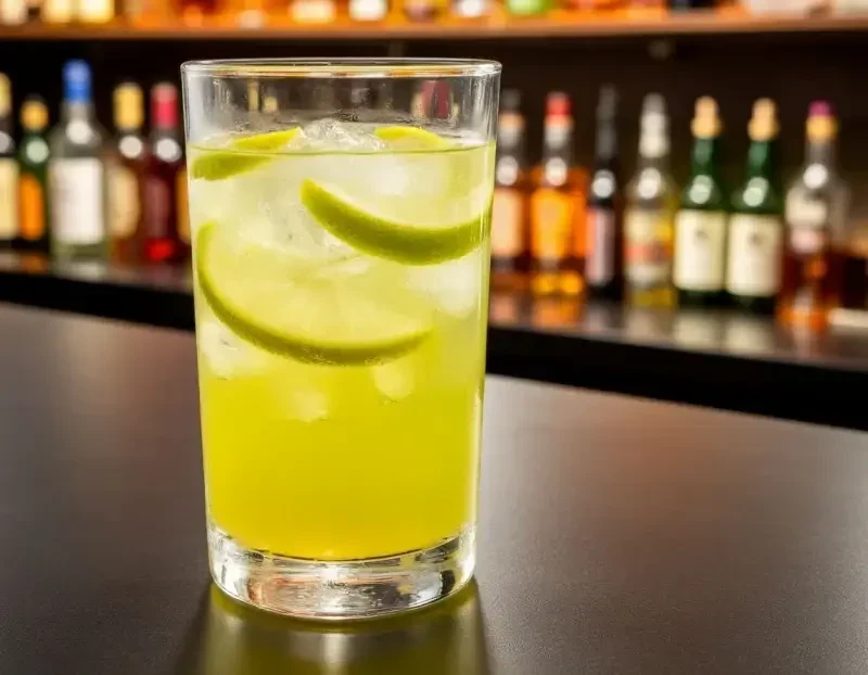 Лимонад Лимон базилик