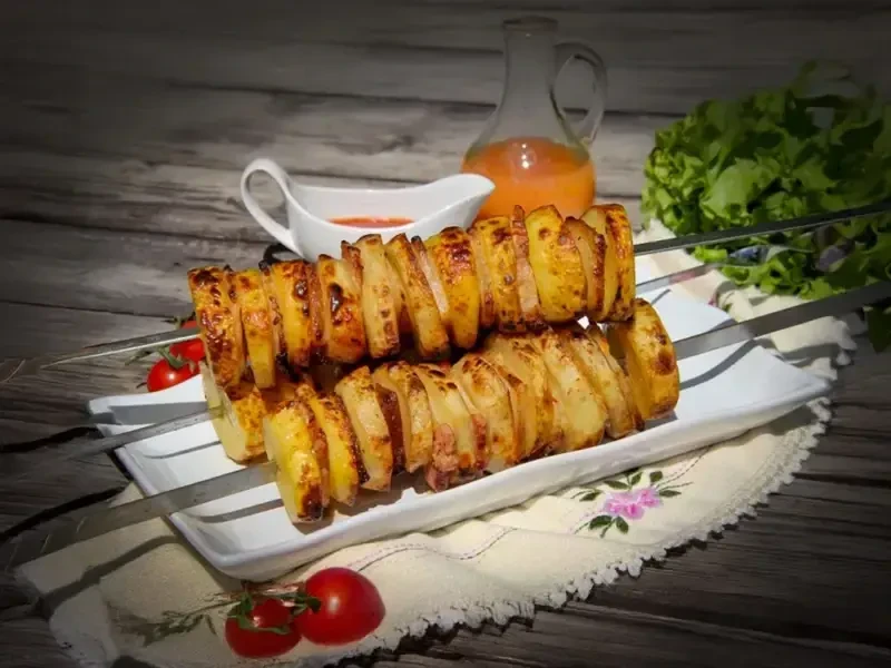 Картофель на мангале 200гр
