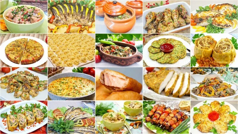 Горячие блюда