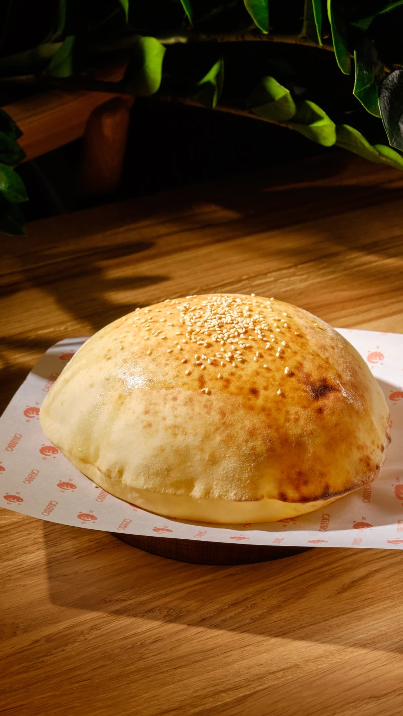 Лепешка, кунжут