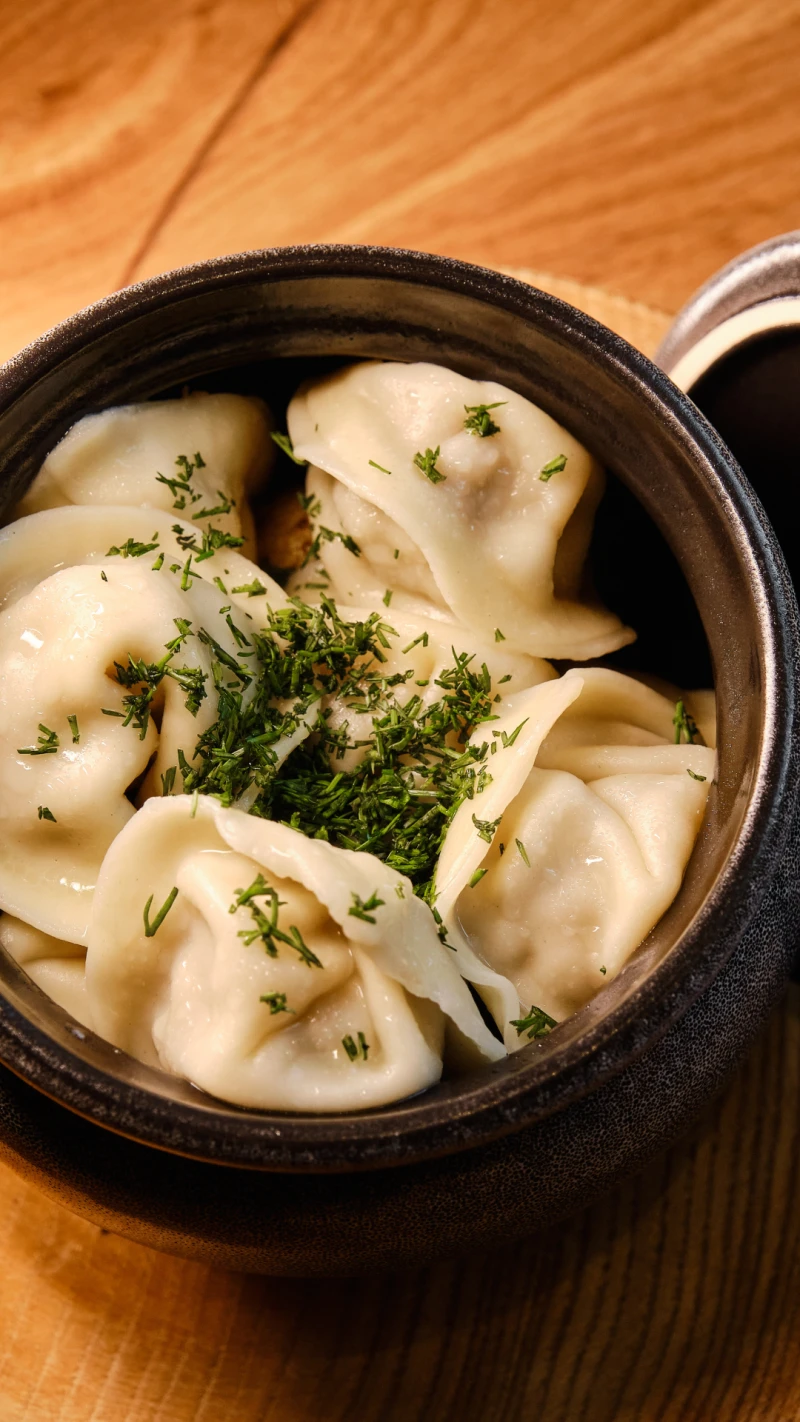 Пельмени с мясом