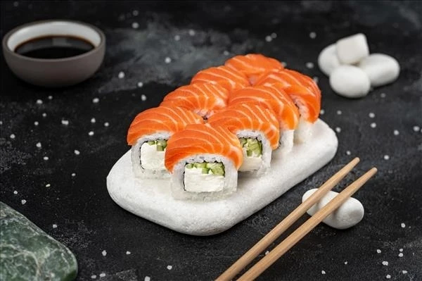 Филадельфия с лососем