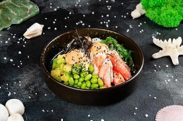 Поке с крабом классика