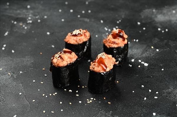 Сет гункан запеченый с креветкой