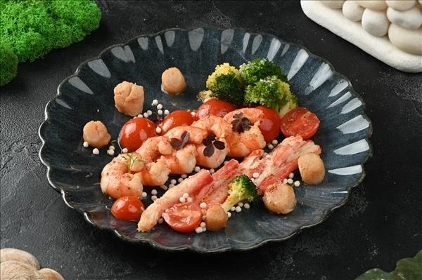 Соте из морепродуктов