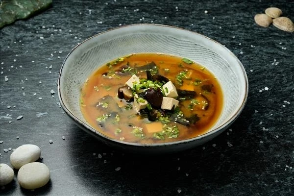 Мисо суп с мидиями 