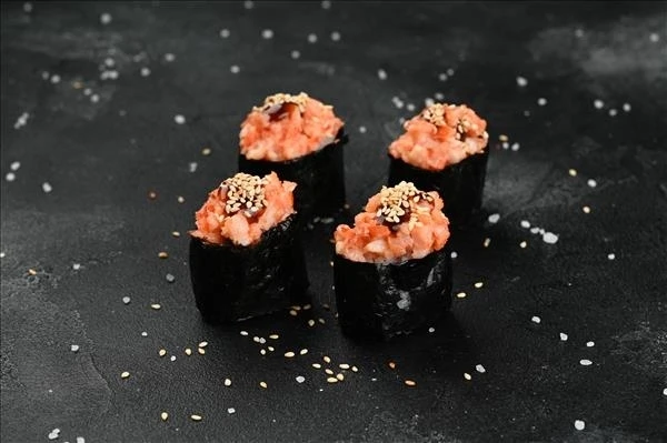 Сет гункан запеченый с угрем