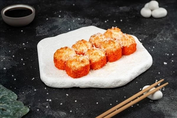 Запеченный с лангустином