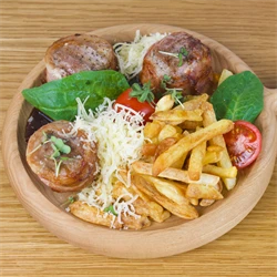 Медальоны из свинины в беконе