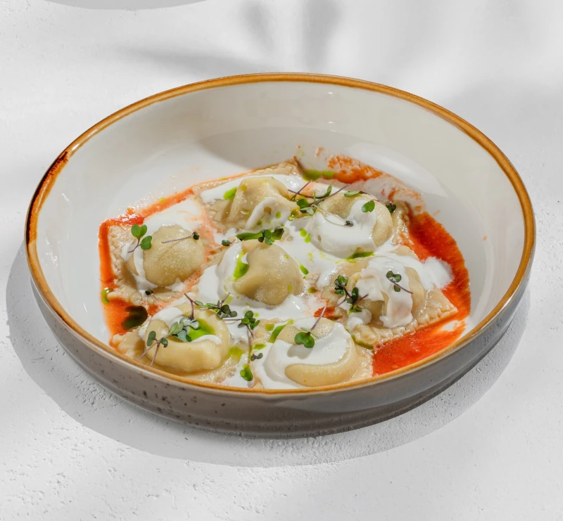 Равиоли с телятиной