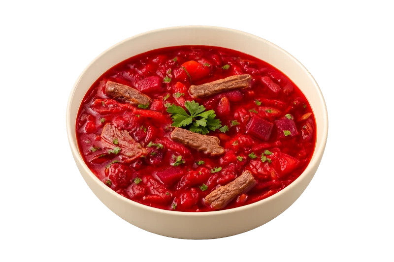 Борщ с говядиной