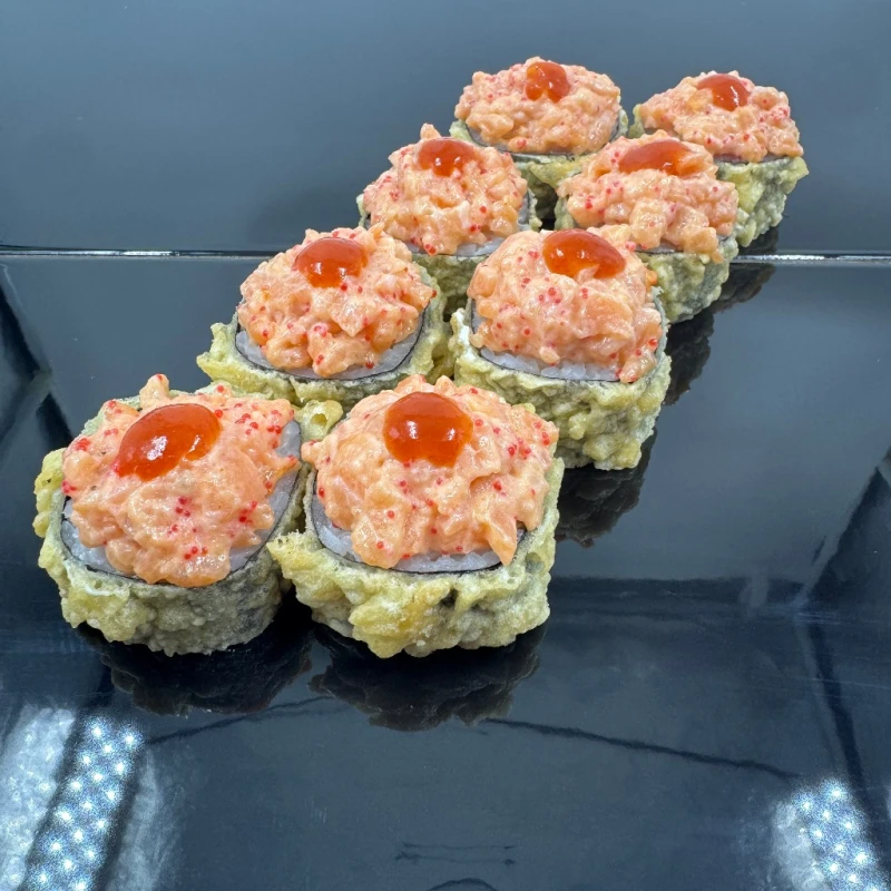 Ролл Вулкан с тунцом