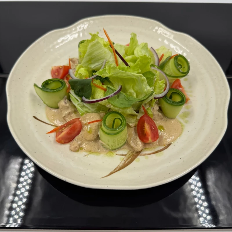 NEW Салат с куриной печенью